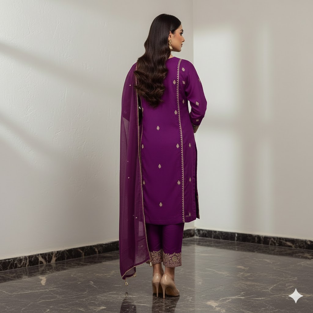 Purple Petal Couture - Image 2